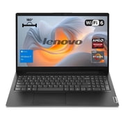 Lenovo V15 15.6" FHD Business Laptop, AMD Ryzen 7 7730U, 16GB RAM, 512GB SSD, Windows 11 Pro, Black