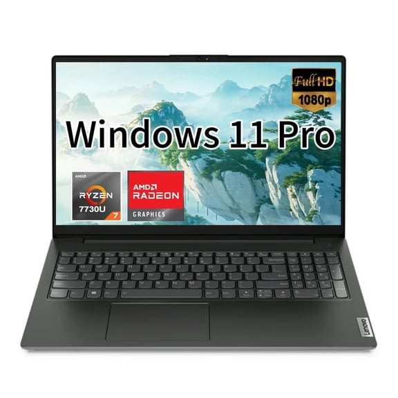 Lenovo V15 Business Laptop, 15.6" FHD, AMD Ryzen 7 7730U, 24GB RAM, 1TB SSD, Wi-Fi , Windows 11 Pro