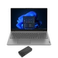 thumbnail image 1 of Lenovo V15 G2 Everyday Value Laptop (Intel Celeron N4500 2-Core, 15.6in 60 Hz Full HD (1920x1080), Integrated Graphics, 32GB RAM, 1TB PCIe SSD, Wifi, Webcam, Bluetooth, Win 11 Home) with USB-C Dock, 1 of 7