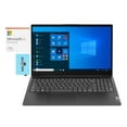 thumbnail image 1 of Lenovo V15 G2 Home/Business Laptop (AMD Ryzen 5 5500U 6-Core, 15.6in 60Hz Full HD (1920x1080), AMD Radeon, 12GB RAM, 1TB PCIe SSD, Wifi, USB 3.2, Win 10 Pro) with Microsoft 365 Personal , Hub, 1 of 7