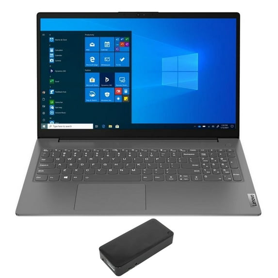 Lenovo V15 G2 ITL Home/Business Laptop (Intel i7-1165G7 4-Core, 15.6in 60Hz Full HD (1920x1080), Intel Iris Xe, 16GB RAM, 2TB SATA SSD, Wifi, Win 11 Pro) with DV4K Dock