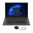 thumbnail image 1 of Lenovo V15 G3 Home/Business Laptop (Intel i5-1235U 10-Core, 15.6in 60 Hz Full HD (1920x1080), Intel Iris Xe, 8GB RAM, 512GB PCIe SSD, Wifi, Win 11 Pro) with G5 Essential Dock, 1 of 7