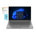 thumbnail image 1 of Lenovo V15 G3 Home/Business Laptop (Intel i5-1235U 10-Core, 15.6in 60 Hz Full HD (1920x1080), Intel UHD, 8GB RAM, 1TB PCIe SSD, Win 11 Home) with Microsoft 365 Personal , Dockztorm Hub, 1 of 7