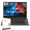thumbnail image 1 of Lenovo V15 G4 Business Laptop Computer, 15.6" FHD Laptop 24GB RAM 1TB SSD, AMD Ryzen 7 7730U Processor, Windows 11 Pro with Microsoft Office , Black, 1 of 7