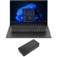 thumbnail image 1 of Lenovo V15 G4 Home/Business Laptop (AMD Ryzen 5 5500U 6-Core, 15.6in 60 Hz Full HD (1920x1080), AMD Radeon, 24GB RAM, 1TB PCIe SSD, Wifi, Webcam, Win 10 Pro) with USB-C Dock, 1 of 7