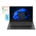 thumbnail image 1 of Lenovo V15 G4 Home/Business Laptop (AMD Ryzen 5 5500U 6-Core, 15.6in 60 Hz Full HD (1920x1080), AMD Radeon, 24GB RAM, 256GB PCIe SSD, Wifi, Win 10 Pro) with Microsoft 365 Personal , Dockztorm Hub, 1 of 7