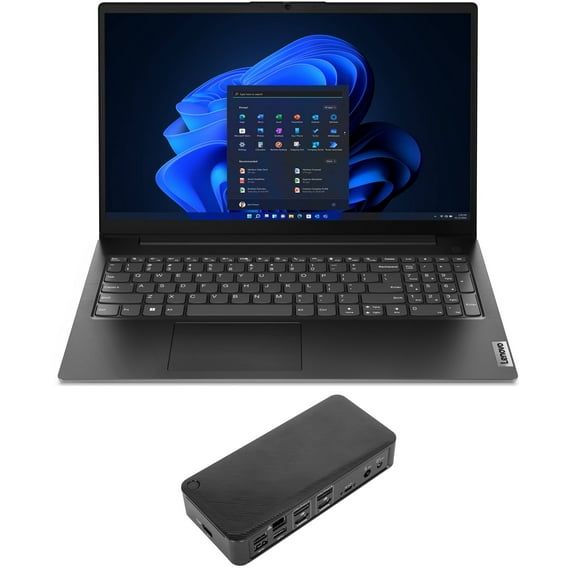 Lenovo V15 G4 Home/Business Laptop (AMD Ryzen 5 5500U 6-Core, 15.6in 60 Hz Full HD (1920x1080), AMD Radeon, 40GB RAM, 1TB PCIe SSD, Wifi, Webcam, Win 10 Pro) with USB-C Dock