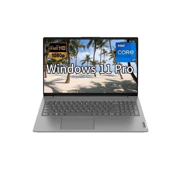 Lenovo V15 Gen 3 Business Laptop, 15.6" FHD Display, Intel Core i7-1255U, 16GB RAM, 1TB SSD, Webcam, Wi-Fi 6, Bluetooth, HDMI, RJ-45,Webcam, Windows 11 Pro, Grey