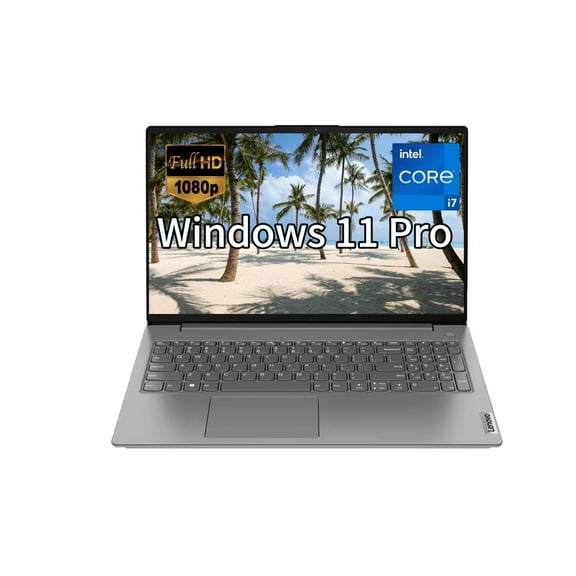 Lenovo V15 Gen 3 Business Laptop, 15.6" FHD Display, Intel Core i7-1255U, 24GB RAM, 512B SSD, Webcam, Wi-Fi 6, Bluetooth, HDMI, RJ-45,Webcam, Windows 11 Pro, Grey