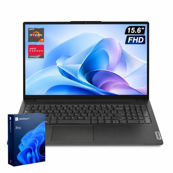 Lenovo V15 Gen 4 Business Laptop, 15.6" FHD Display, AMD Ryzen 7 5825U, 16GB RAM, 512GB SSD, Windows 11 Pro