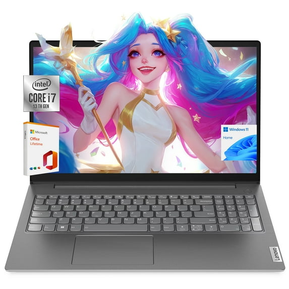 Lenovo V15 Gen4i Laptop Computer, 16GB RAM, 512GB SSD, with Lifetime Office Win 11 Home