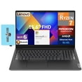 thumbnail image 1 of Lenovo V15 Laptop 15.6in FHD Display (AMD Ryzen 7 7730U, 24GB DDR4, 256GB M.2  PCIe SSD, AMD Radeon, WiFi 6, Webcam, Bluetooth 5.2, Win 11 Pro) w/Microsoft 365 Personal , DKZ USB Port Expander, 1 of 7