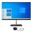 thumbnail image 1 of Lenovo V50A-24IMB Business All-in-One (Intel i3-10100T 4-Core, 23.8in 60 Hz Touch Full HD (1920x1080), Intel UHD 630, 4GB RAM, Win 11 Pro) with G5 Essential Dock, 1 of 7