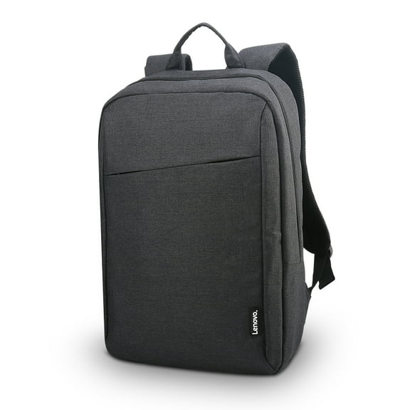 Lenovo Water-Repellent Polyester 15.6" Laptop Backpack, Black