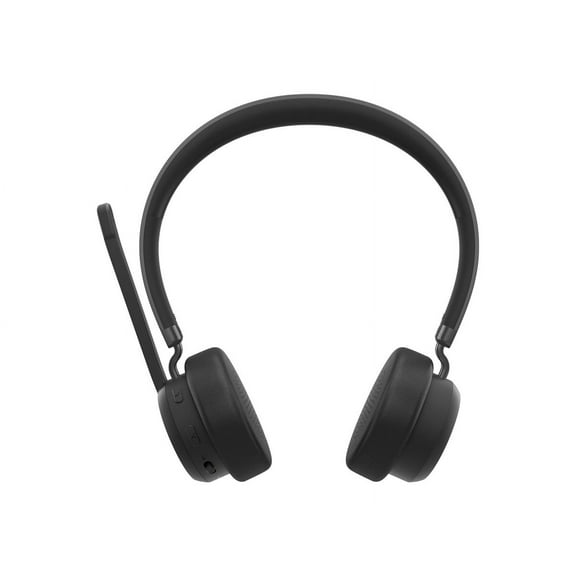 Lenovo Wireless Binaural On-Ear Teams Certified VoIP Headset Black 4XD1M80020