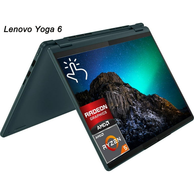 Lenovo Yoga 2-in-1 Laptop, Touchscreen, AMD Ryzen 7530U