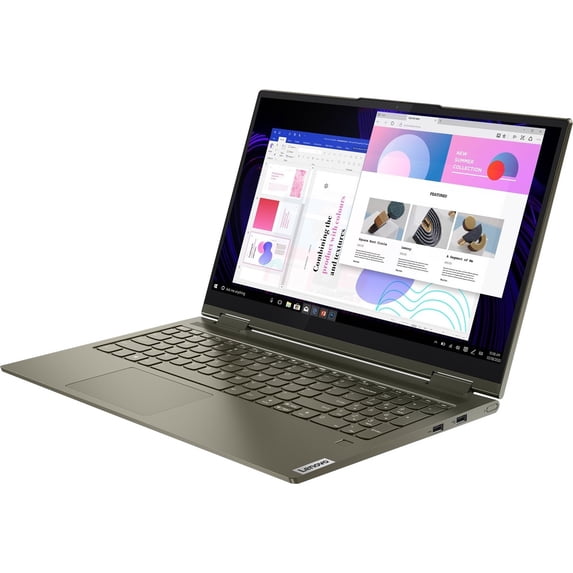 Lenovo 15.6" Full HD Touchscreen 2-in-1 Laptop, Intel Core i7 i7-1165G7, 8GB RAM, 512GB SSD, Windows 11 Home, 82BJ0087US
