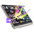 thumbnail image 1 of Lenovo Yoga 7 2-in-1 Copilot+ PC, 14" OLED Touch (1920x1200), AMD Ryzen AI 7 350 (50 TOPS NPU), 16GB RAM, 1TB SSD, 13.5H Battery, Wi-Fi 7, Win 11 Pro, W/Stylus Pen, Seashell, 1 of 12