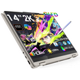 thumbnail image 1 of Lenovo Yoga 7 2-in-1 Copilot+ PC, 14" OLED Touch (1920x1200), AMD Ryzen AI 7 350 (50 TOPS NPU), 16GB RAM, 1TB SSD, 13.5H Battery, Wi-Fi 7, Win 11, Seashell, 1 of 12