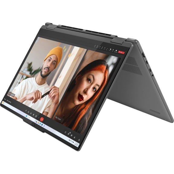 Lenovo Yoga 7 2-in-1 Laptop 16" WUXGA IPS Touchscreen 12-Core Intel Ultra 7 155U 16GB LPDDR5 1TB SSD Intel Graphics Thunderbolt 4 Wi-Fi 6E Backlit Keyboard Fingerprint Win11 Home w/ONT 32GB USB