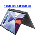 thumbnail image 1 of Lenovo Yoga 7i 16 Premium 2-in-1 Laptop 16" WUXGA IPS Touchscreen 13th Gen Intel 10-Core i5-1335U 16GB DDR5 256GB SSD Backlit Fingerprint Thunderbolt Long Battery Life Win11 Gray, 1 of 8