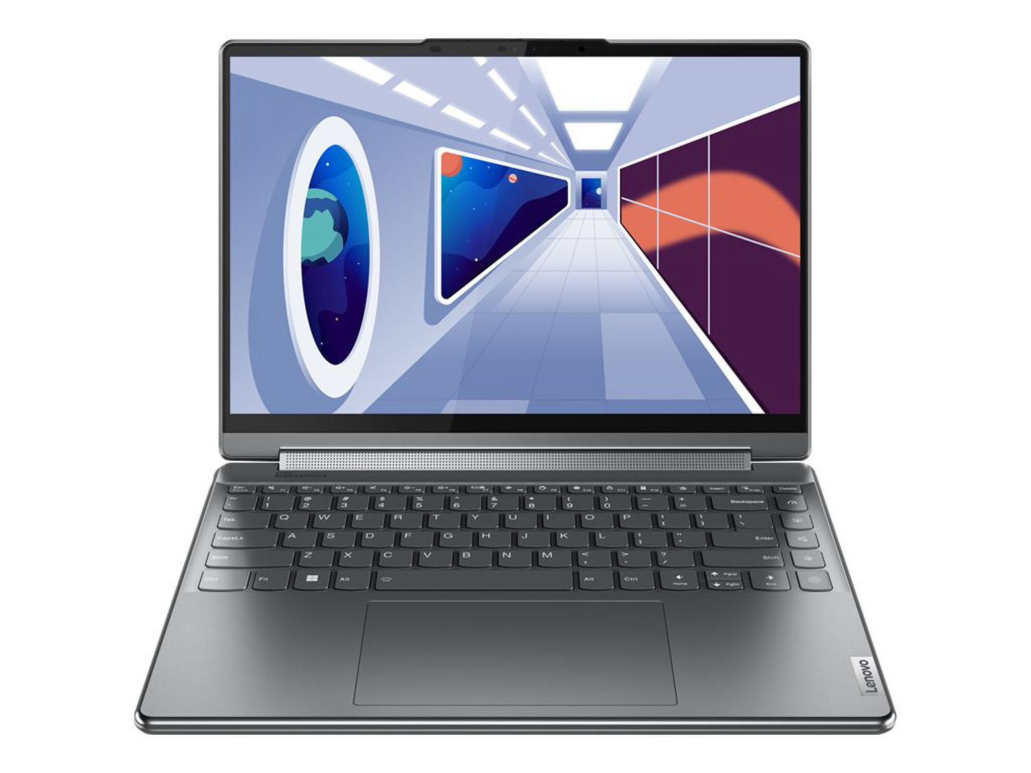 Lenovo Yoga 9 14IRP8 83B1 - Flip design - Intel Core i7 - 1360P / up to 5 GHz - Evo - Win 11 Home - Intel Iris Xe Graphics - 16 GB RAM - 1 TB SSD NVMe - 14" OLED touchscreen 3840 x 2400 (4K) - Wi-Fi 6E - storm gray - kbd: English