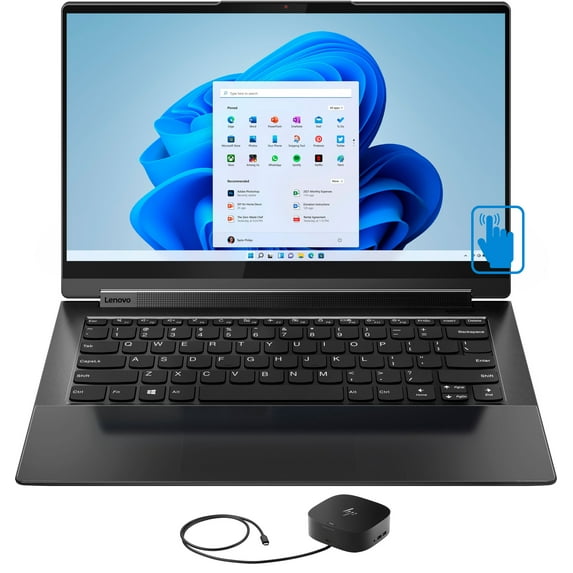 Lenovo Yoga 9i -14 Home/Entertainment 2-in-1 Laptop (Intel i7-1185G7 4-Core, 14.0in 60Hz Touch Full HD (1920x1080), Intel Iris Xe, 8GB RAM, Win 10 Home) with G2 Universal Dock