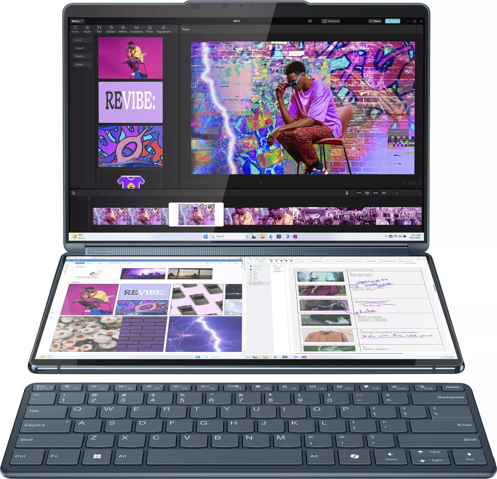 Lenovo - Yoga Book 9i 2-in-1 13