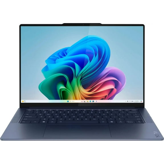 Lenovo Yoga Slim 7 Business Laptop, 2024, 14.5" 2944 x 1840 Touch, Qualcomm-12 CoreSnapdragon X Elite X1E-78-100, Qualcomm Adreno GPU, 16GB LPDDR5, 2TB SSD, Win11 Home, Backlit KB, FHD Camera, Blue