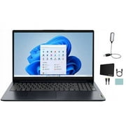 Lenovo ideapad 1 15.6 FHD Laptop, Intel Pentium Sliver N6000 Processor, 8GB RAM, 128GB eMMC, 1-Year Mircrosoft Office 365, Windows 11 Home, Blue + Mazepoly Accessories