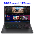 thumbnail image 1 of Lenovo legion Pro 5i Premium Gaming Laptop 16" WQXGA 165Hz 100% sRGB 13th Gen Intel 16-Core i7-13700HX 64GB DDR5 1TB SSD GeForce RTX4060 8GB Graphic RGB Backlit FHD Camera Super Rapid Charge Win11, 1 of 8