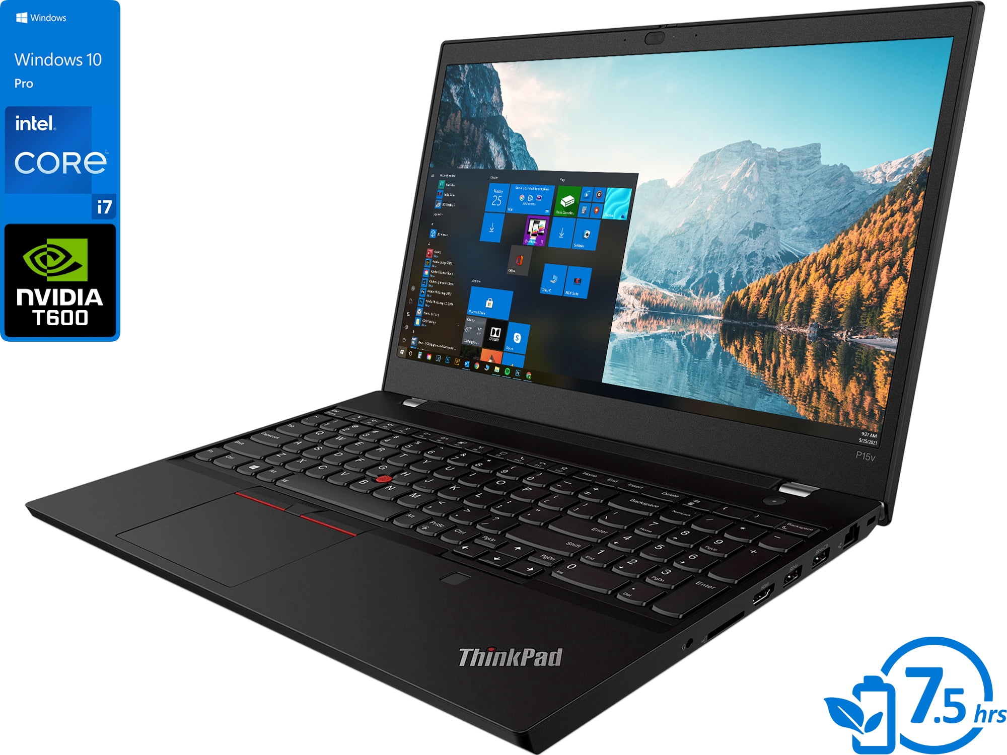 Lenovo thinkPad P15v Laptop, 15.6