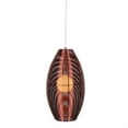 thumbnail image 1 of Bromi Design B1406 Lenox 1 Light Cone Pendant in Maroon,, 1 of 2