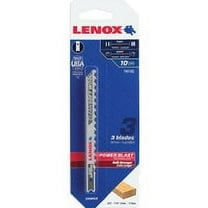 Lenox 1991382 4 in. 10 TPI All Purpose T-Shank Bi-Metal Jig Saw Blades - Pack of 2