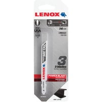 Lenox 1991559 T-Shank Thick Metal Cutting Jig Saw Blade, 3 5/8" x 3/8", Pack-3