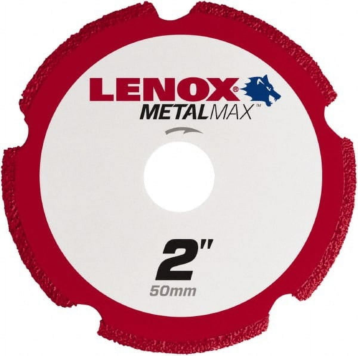 Lenox 2" 40/50 Grit Diamond Cutoff Wheel 0.05" Thick, 3/8" Arbor