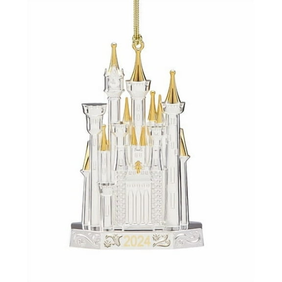 Lenox 2024 Disney Castle Ornament