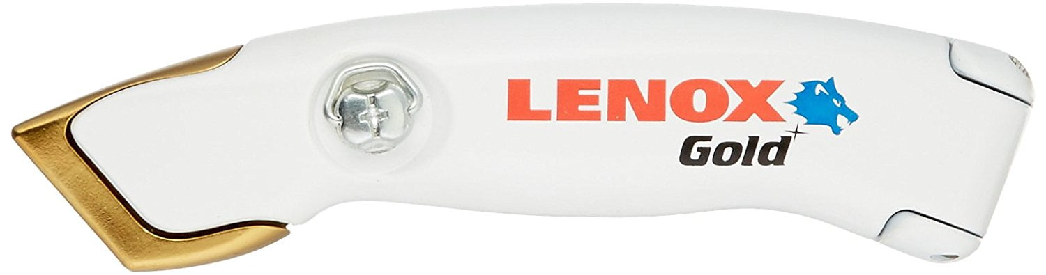 Lenox Tools 20354 Gold Fixed Blade Utility Knife