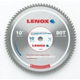 thumbnail image 1 of Lenox 21887AL100080CT 10 (254mm) 80 Tooth Count Metal Cutting Circular Saw Blade For Aluminum, 1 of 2