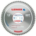 thumbnail image 1 of Lenox 21888ST120060CT 12 (305mm) 60 Tooth Count Metal Cutting Circular Saw Blade For Steel, 1 of 2