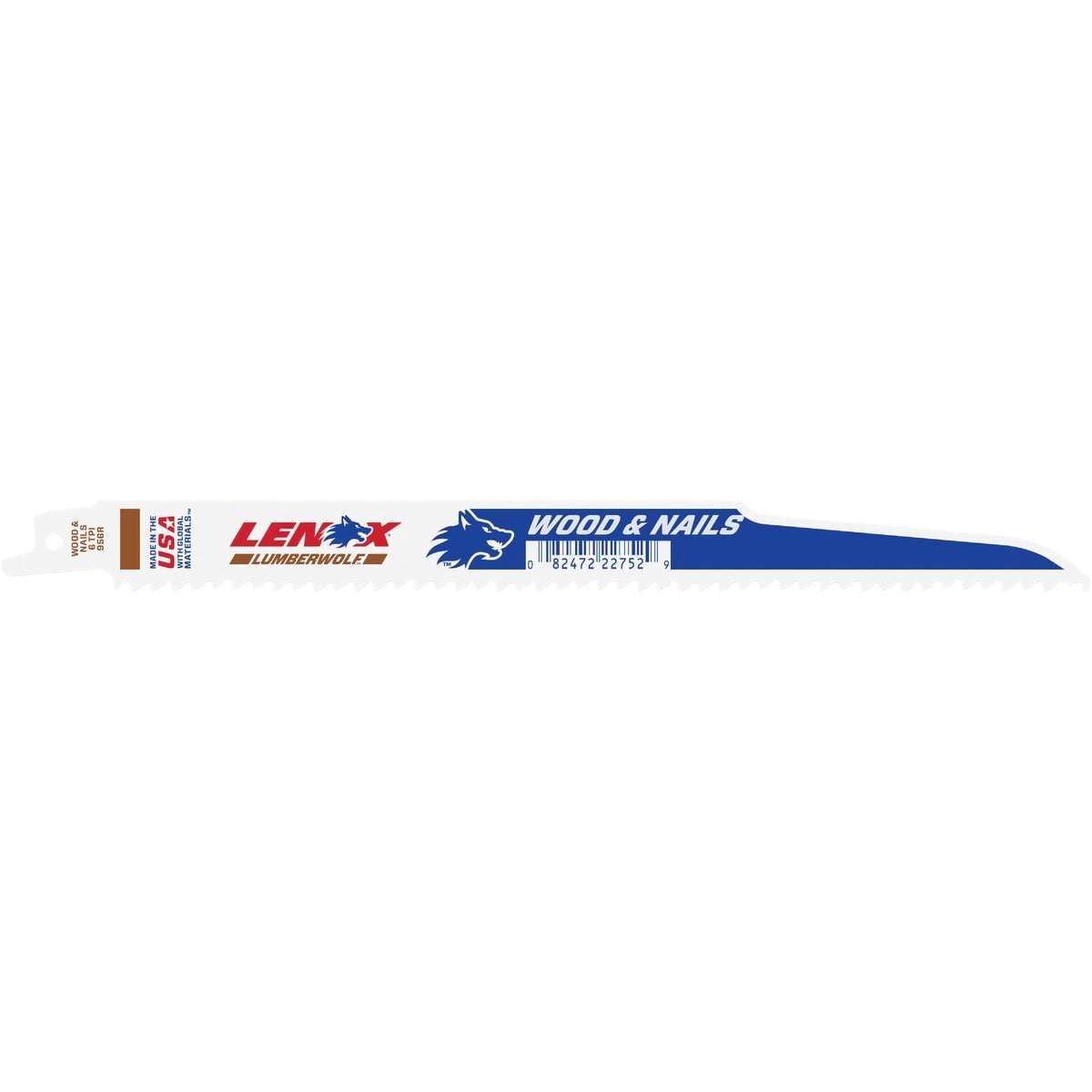 Lenox 22752OSB956R Reciprocating Saw Blade, 6 TPI, 9-in. - Quantity 5050