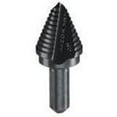 thumbnail image 1 of Lenox 1 Hole Size, 7/8" Hole Diam HSS Split Point Step Drill Bit 3/8" Round Shank with Flats, Oxide Finish, 1 of 2
