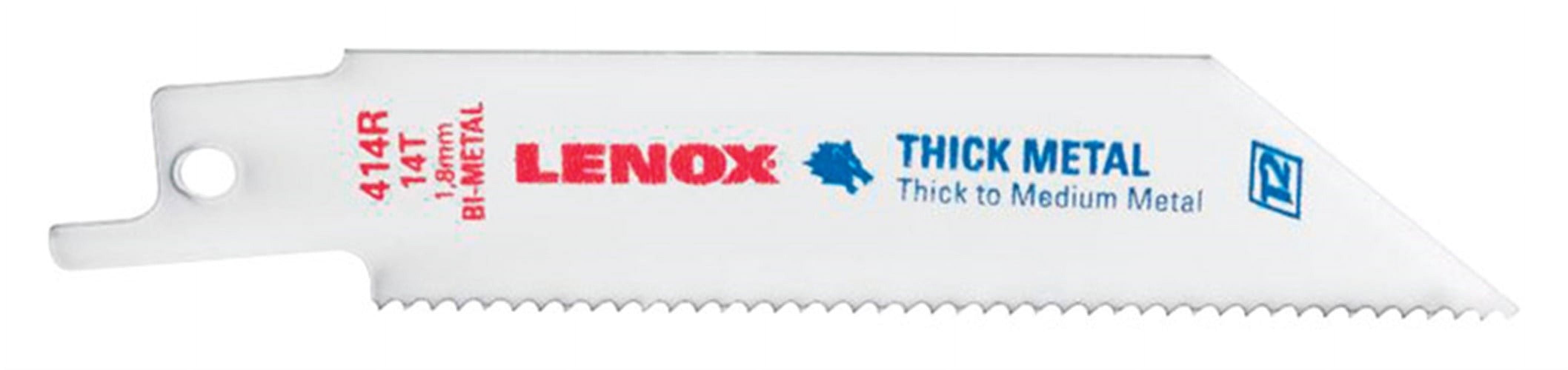 Recip Blade4"14tpi Lenox Pack of 50