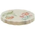 thumbnail image 1 of Lenox 856372 Butterfly Meadow Melamine Accent Plates, 9 inches, White, 1 of 5