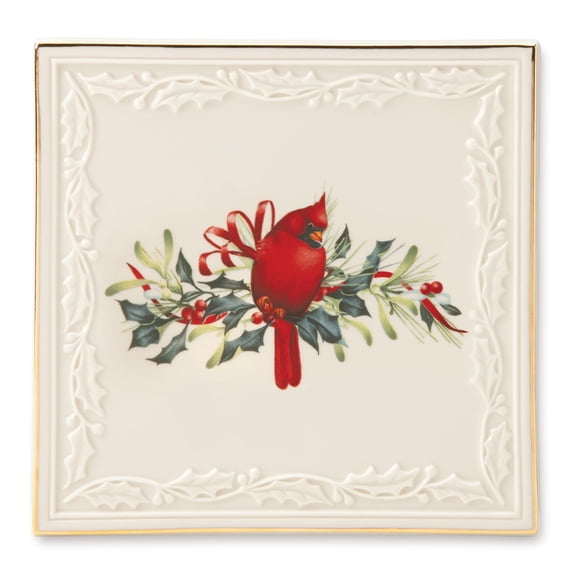 Lenox 870608 Winter Greetings Square Trivet