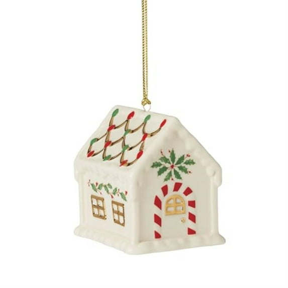 Lenox 896108 Holiday Accent Gingerbread House Ornament
