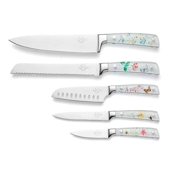 Lenox Butterfly Meadow Cutlery Block Set (6-Piece)