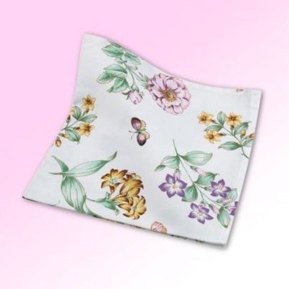 Lenox Butterfly Meadow Multi-Color Napkins (Set Of 4) 19x19"