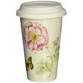 thumbnail image 1 of Lenox Butterfly Meadow Thermal Travel Mug, Double-wall Porcelain, 10 oz., 1 of 3