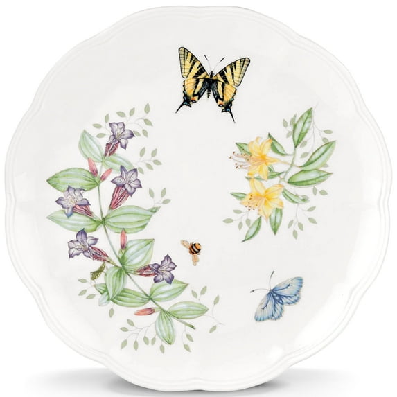 Lenox Butterfly Meadow Tiger Swallow Tail Dinner Plate